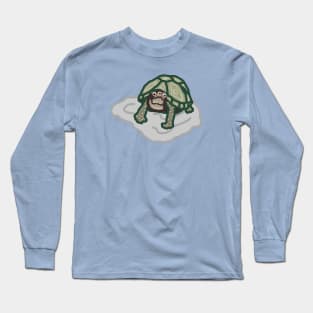 Curious Tortoise Graphic Design Long Sleeve T-Shirt